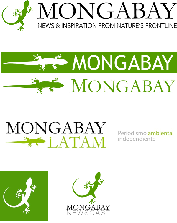 Different Mongabay logos