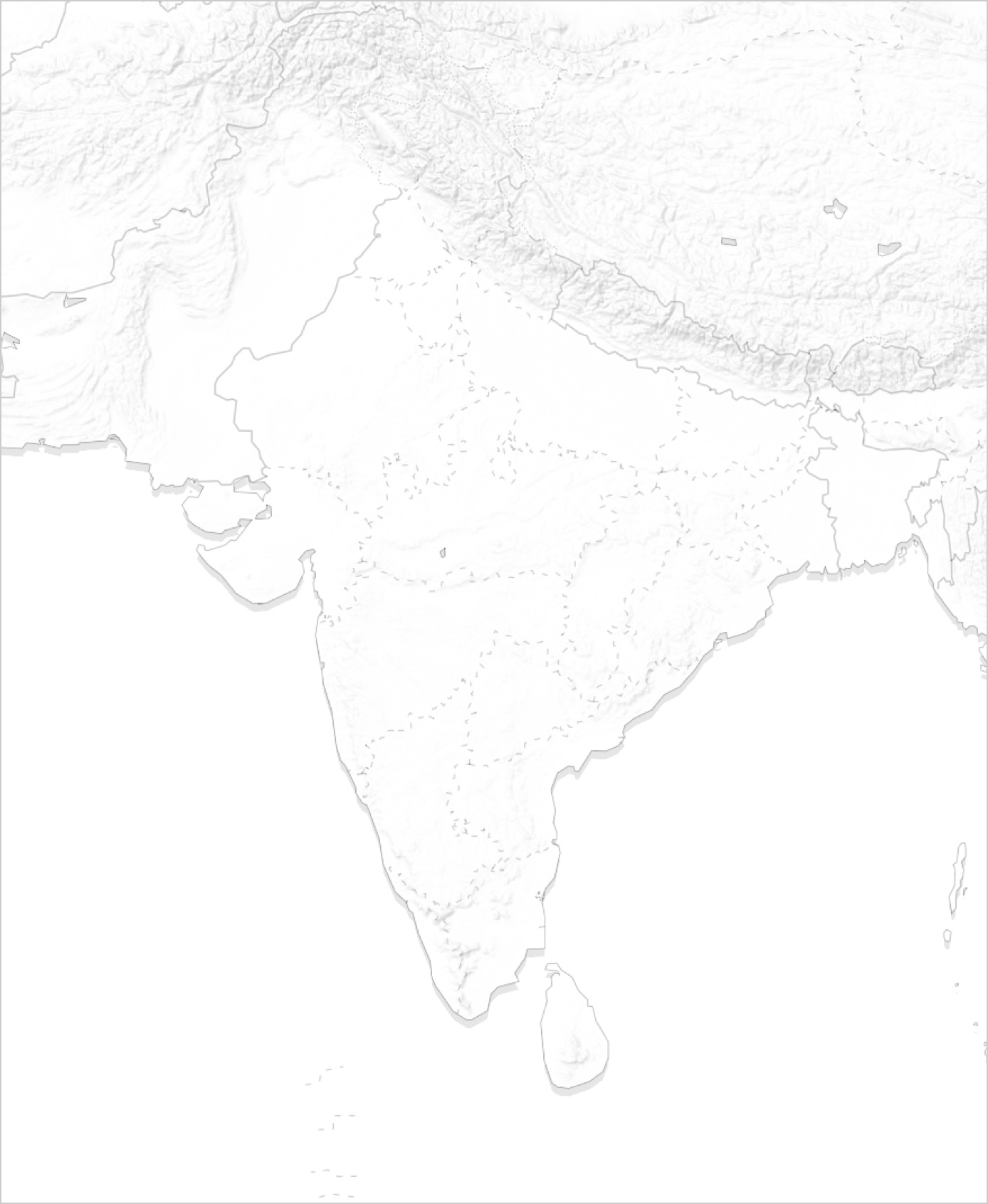 Admin boundaries layer